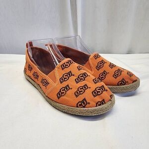 OSU College Espadrille Canvas Shoes Size M